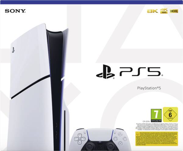 PlayStation PS5 Slim 1TB SSD inkl. Laufwerk (D-Chassis)