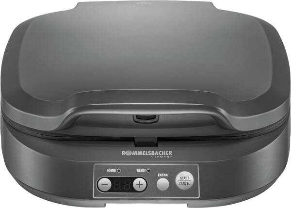 Rommelsbacher Sandwichmaker ST 1800 Schiefergrau