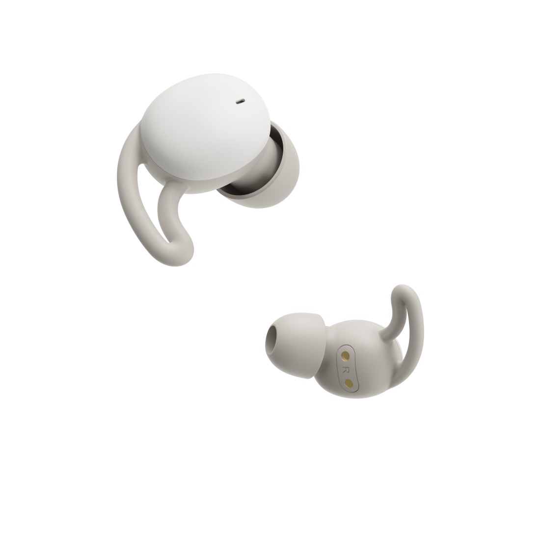 Hama Bluetooth®-Kopfhörer "Spirit Calm", TWS, In-Ear, Schlafkopfhörer, Weiß/Grau