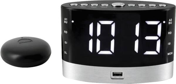 Soundmaster Uhrenradio UR580SW Schwarz