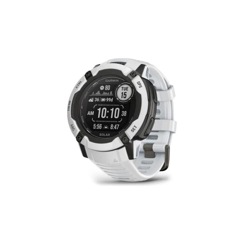 Garmin Instinct 2X Solar, steinweiss