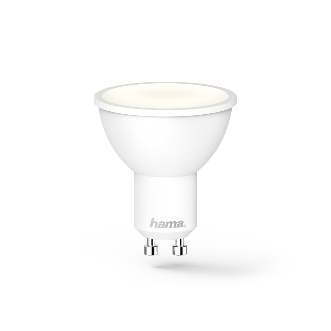 Hama WLAN-LED-Lampe, GU10, 5,5W, RGBW, dimmbar, Refl., für Sprach-/App-Steuerung