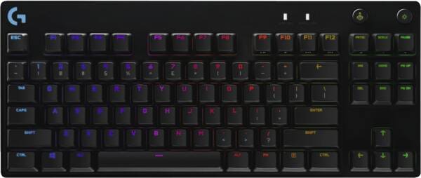 Logitech Tastatur G PRO Mechanical Gaming Keyboard Clicky - DE-Layout