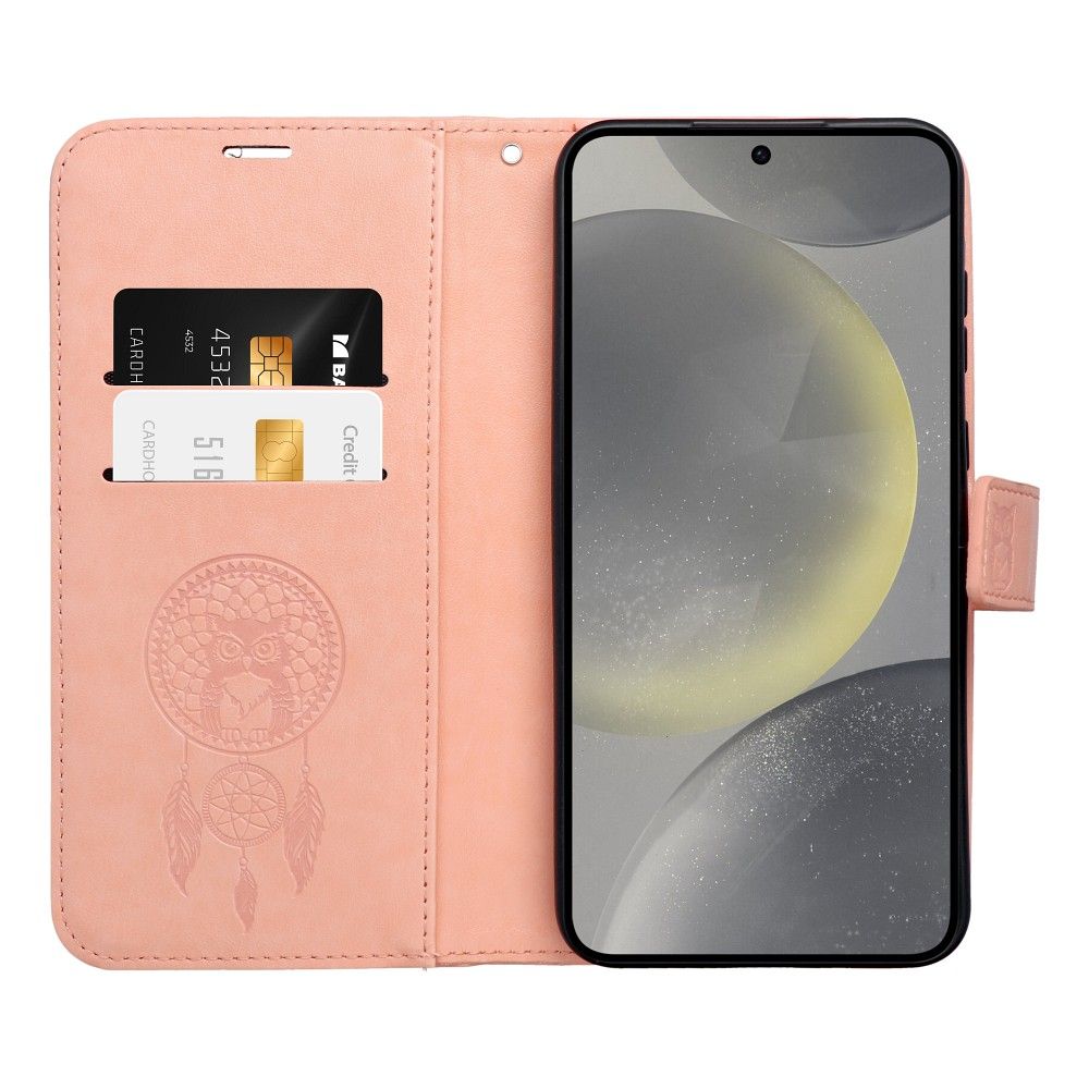 MEZZO Book case for SAMSUNG Galaxy A55 5G dreamcatcher peach fuzz