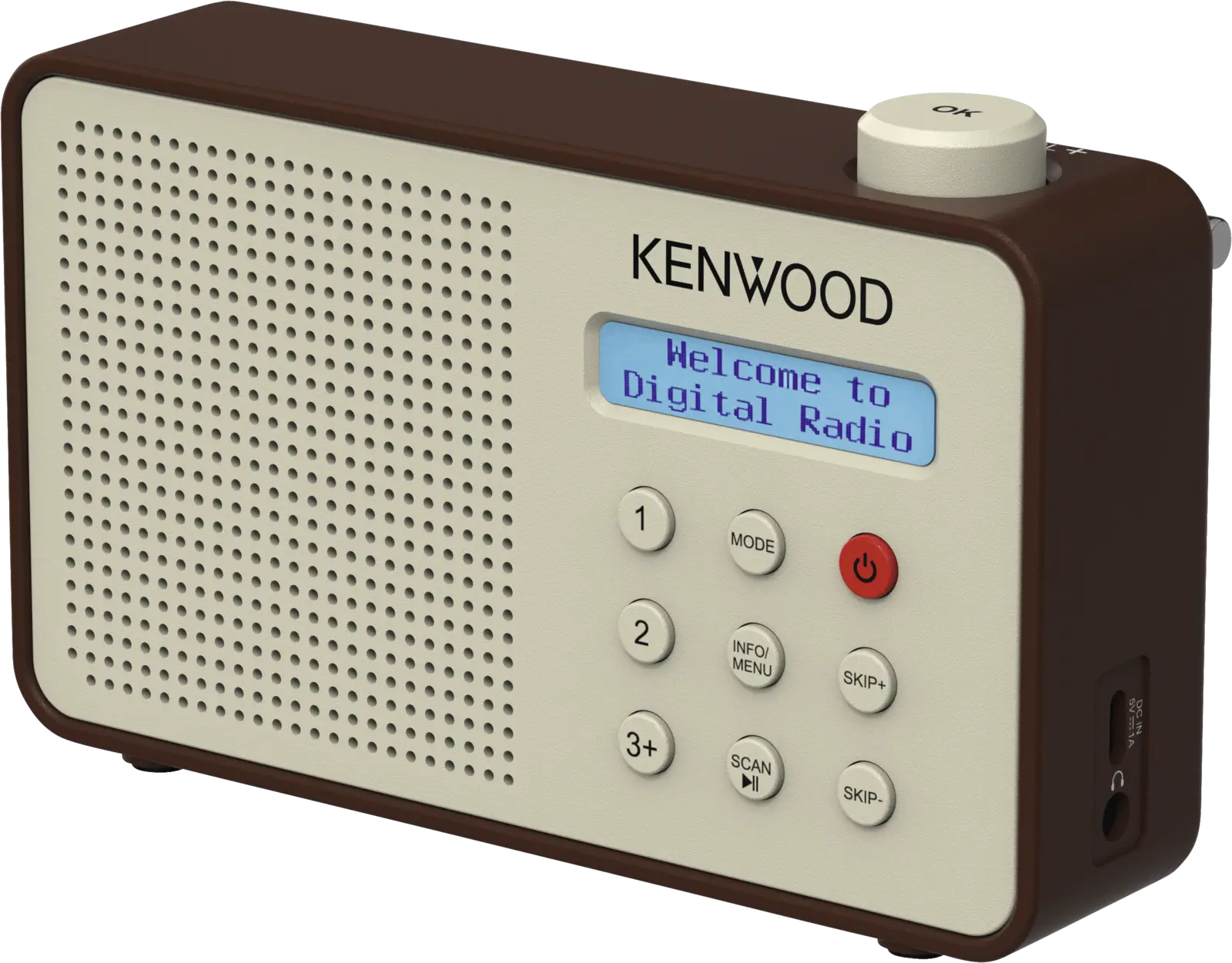 Kenwood CR-M 25 DAB — Braun