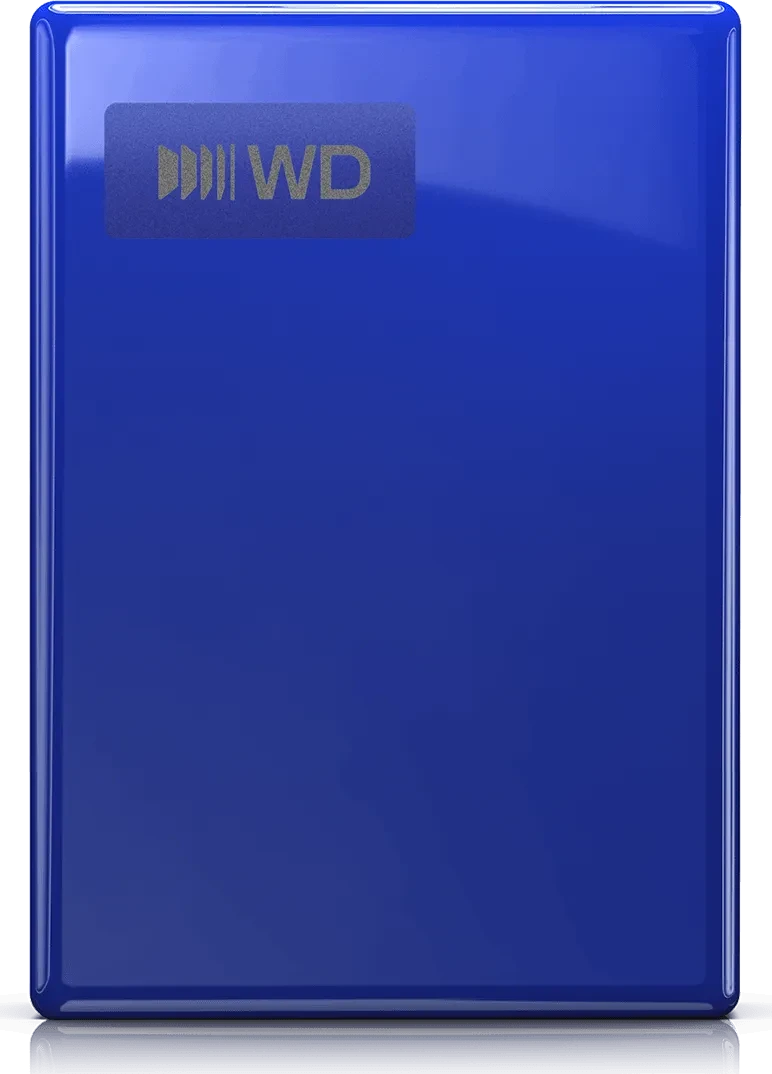 WD My Passport USB-C 4TB — Blau