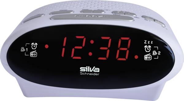 Silva Schneider Uhrenradio UR 1195 weiß
