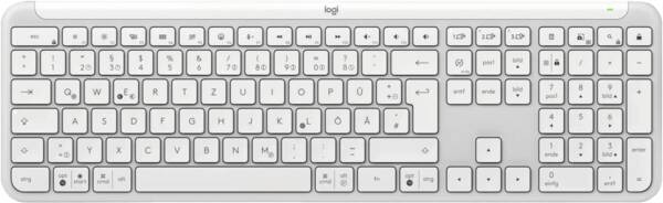 Logitech Tastatur K950 Signature Slim Wireless Keyboard Off-White