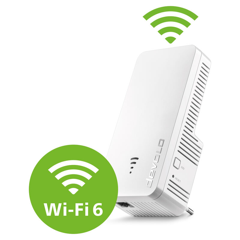devolo WiFi 6 Repeater 3000 weiss