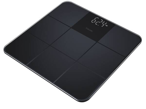 Beurer Personenwaage GS 235 Glaswaage Schwarz