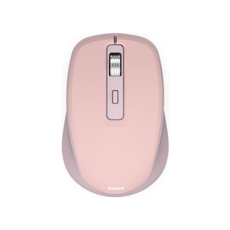 Hama Multi-Device-Maus, Funk/Bluetooth, 7 Tasten, WM-450, Rosa