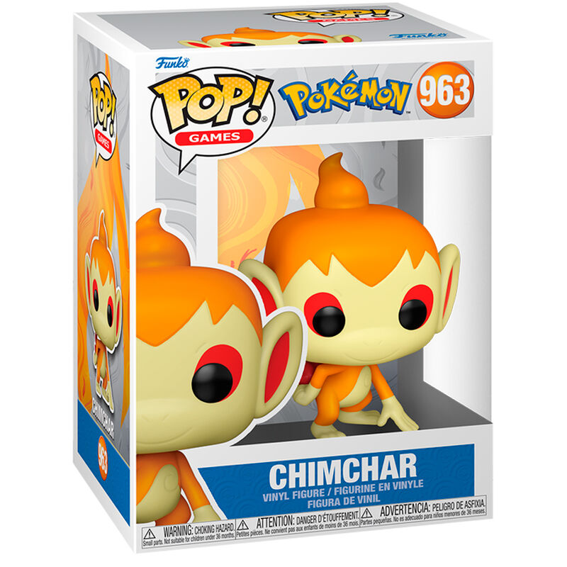 Funko 70925 - Pop! Games - Pokemon Chimchar / Ouisticram / Panflam #963