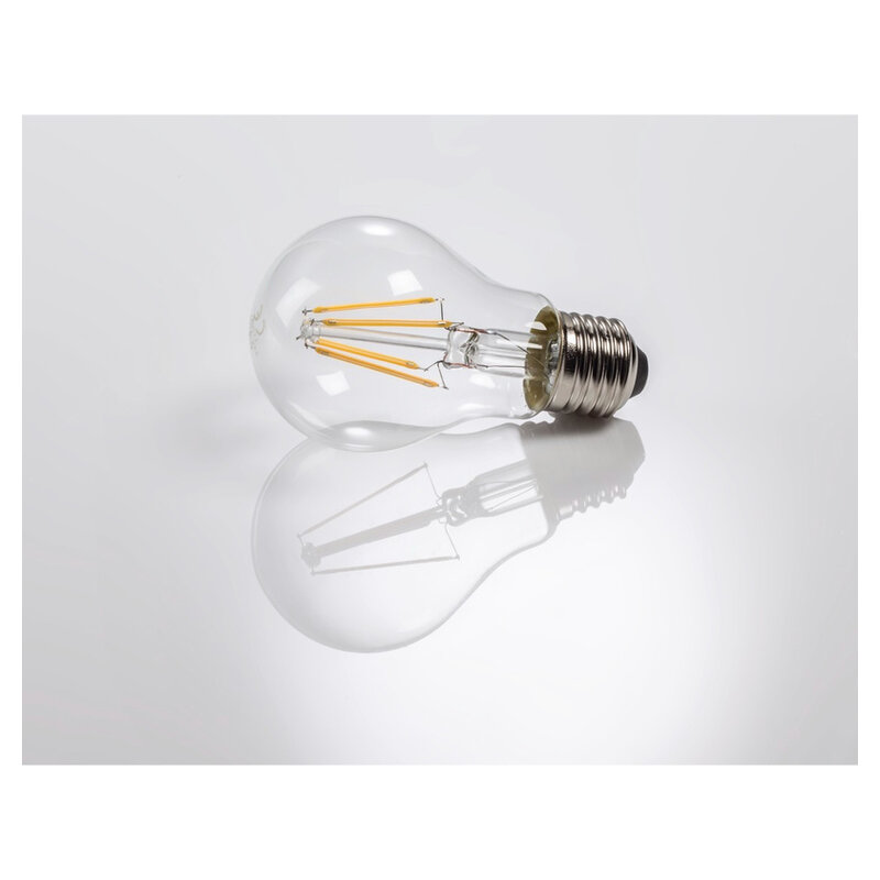 Xavax LED-Glühlampe Filament, E27, 806lm, 6,5W ersetzt 60W, 2 Stk., Warmweiß