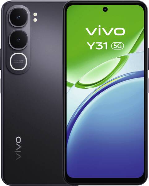 Vivo Y31E 6+256GB 5G Schwarz
