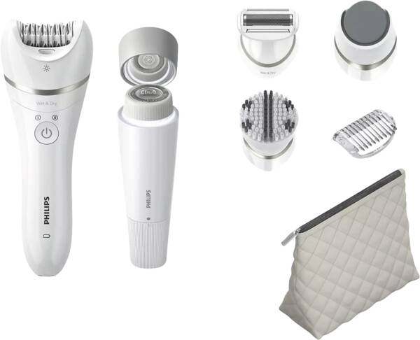 Philips Epilierer BRE770/92 Weiss