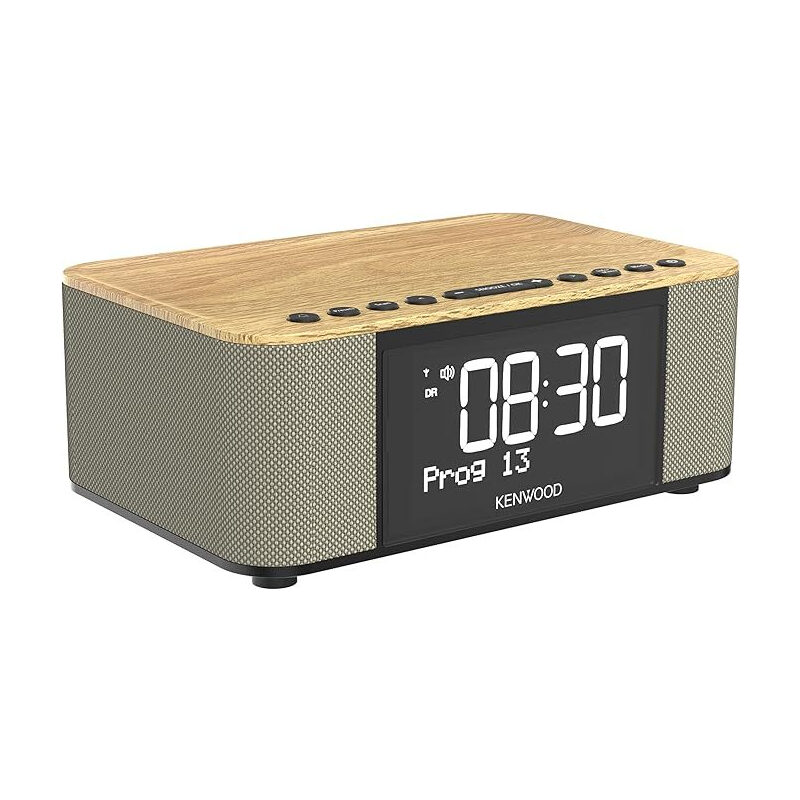 Kenwood CR-ST40DAB-M Radiowecker BT braun