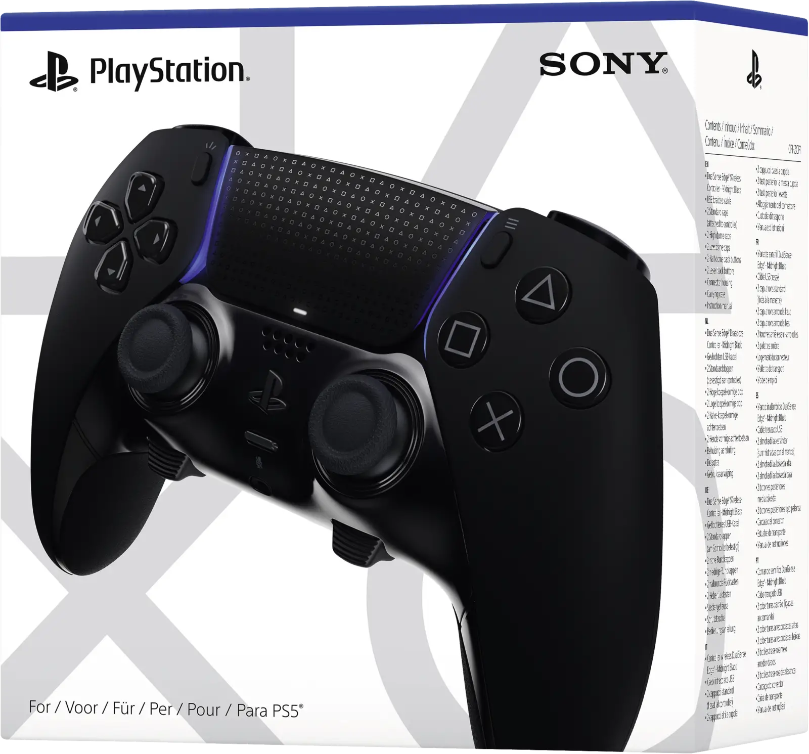 Playstation DualSense Edge Wireless-Controller schwarz (PS5)