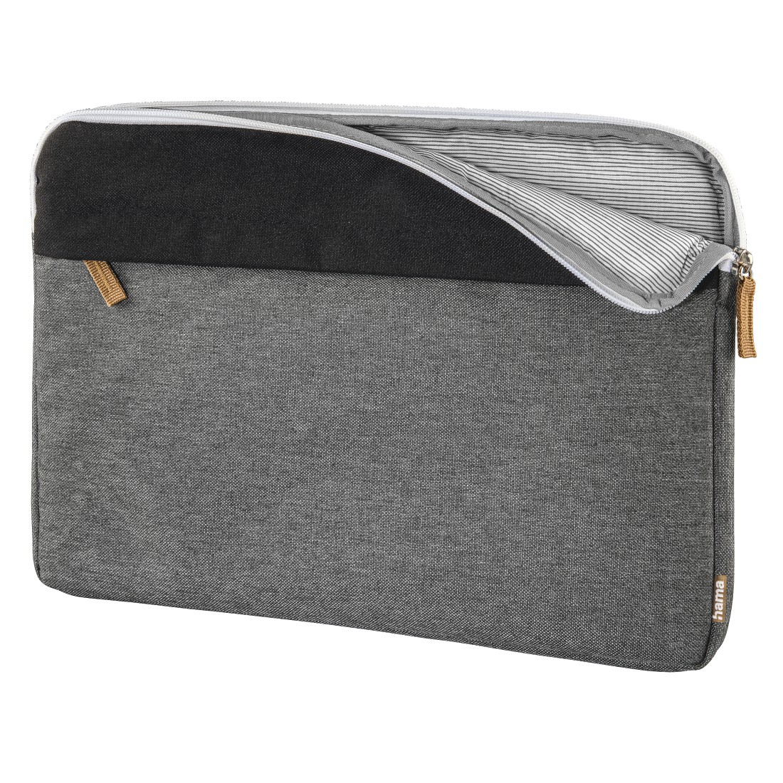 Hama Laptop-Sleeve "Florenz", bis 34 cm (13,3"), Schwarz/Grau