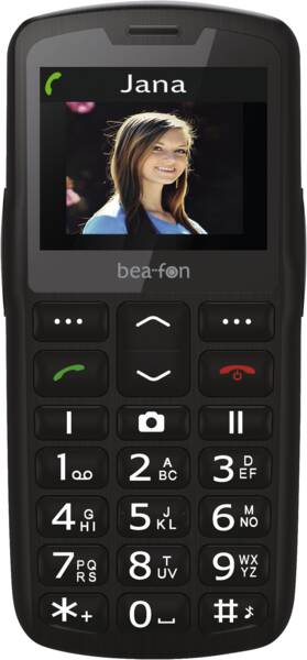Beafon Tastatur-Handy SL260 Schwarz