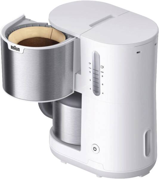 Braun Domestic Home Filterkaffeemaschine KF 1505 WH Weiss