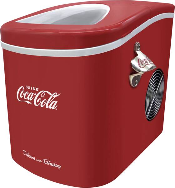 Coca-Cola Eiswürfelbereiter SEB-14CC Eiswürfelbereiter Rot-Weiss