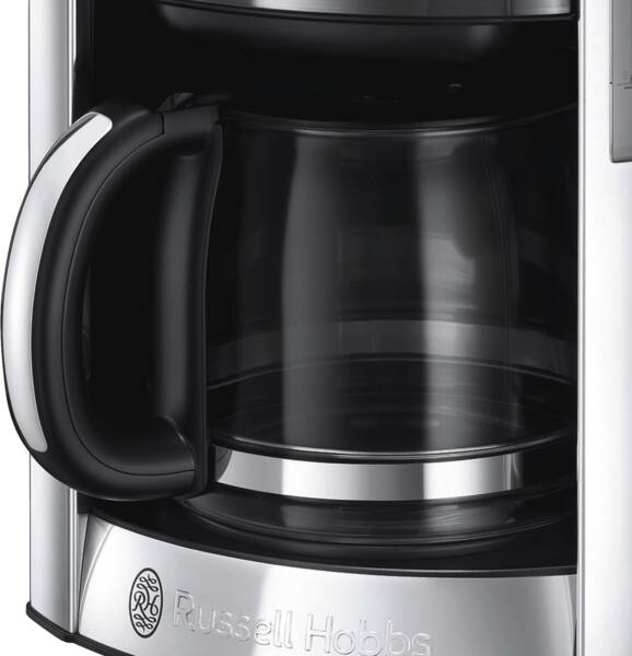 Russell Hobbs Filterkaffeemaschine Luna Moonlight Grey Glas Moonlight Grey