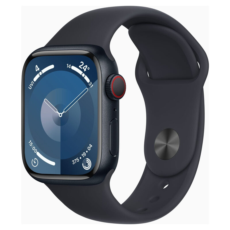 Apple Watch,S9,CELL,41mm,S/M,schwarz