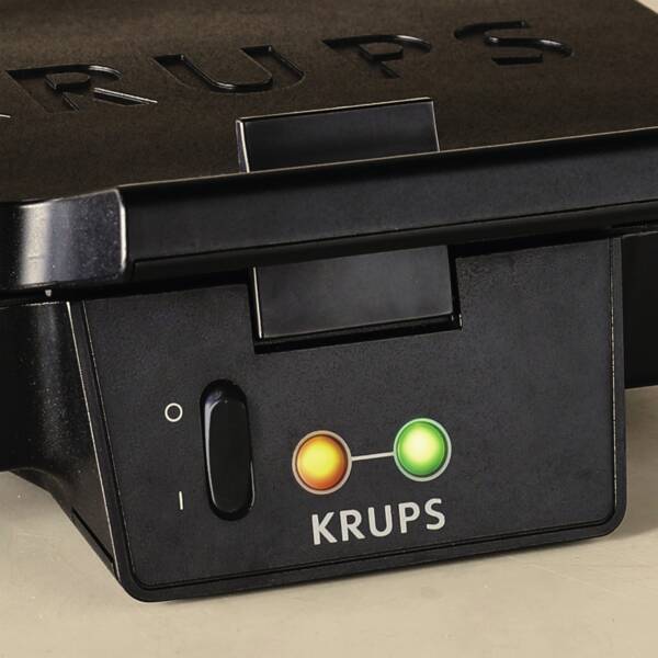 Krups Sandwichmaker FDK461 3er Form Schwarz