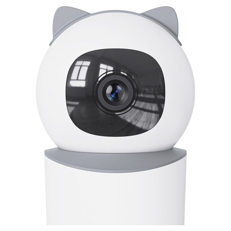Hama WLAN-Überwachungskamera 1080p, mit App, Bewegungsmelder und Nachtsichtfunktion, indoor, Weiss