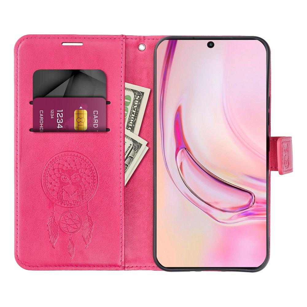 MEZZO Book case for SAMSUNG Galaxy A55 5G dreamcatcher magenta