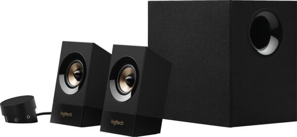 Logitech PC-Lautsprechersystem Z533 Performance Speakers Schwarz