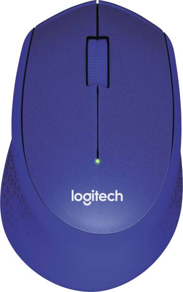 Logitech Maus M330 Silent Plus Blau