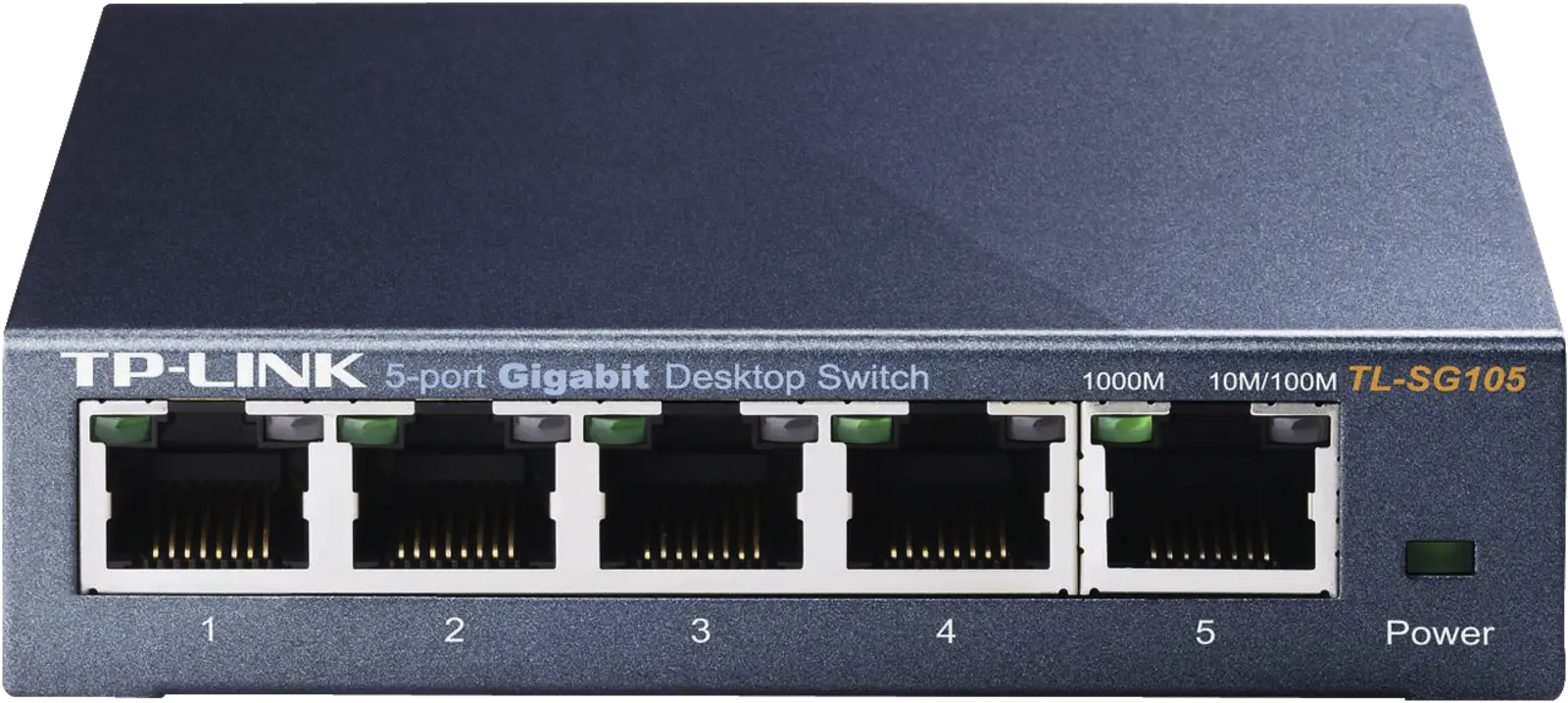 TP-Link TL-SG105 5-Port-Gigabit-Switch — Silber