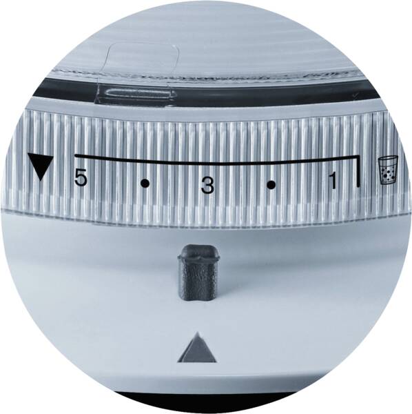 Braun Domestic Home Zitruspresse MPZ 9 Citromatic vario Weiss-Transparent