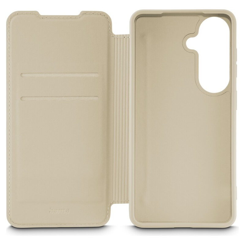 Hama Booklet Fantastic Feel für Samsung Galaxy S26, Beige