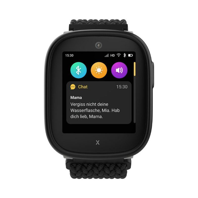 Xplora X6Play 2nd Gen Kinder Smartwatch, schwarz