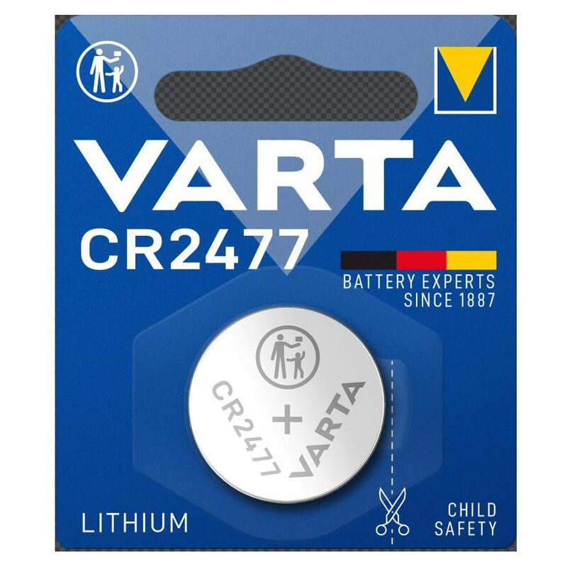 Varta CR2477/1BP Knopfzelle Li Coin