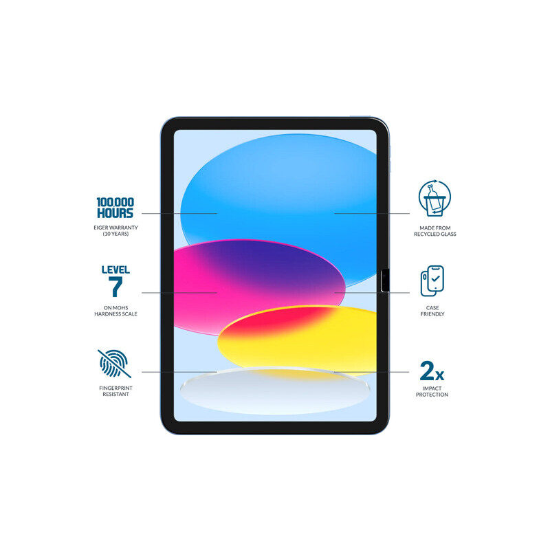 Eiger Schutzglas Apple iPad 11