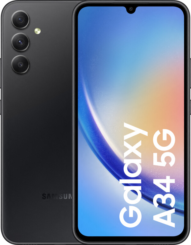 Samsung Galaxy A34 128GB Awesome Graphite GEBRAUCHT