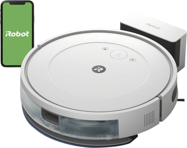 iRobot Staubsauger-Roboter Roomba Combo Y01 weiß