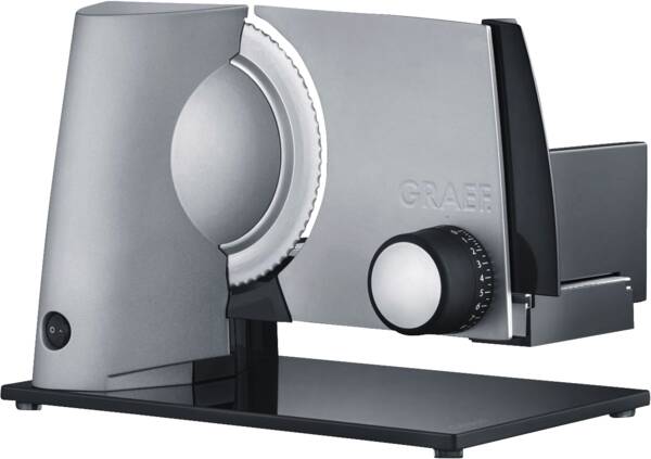Graef Allesschneider SKS 320 mit Mini-Slice Aufsatz Grau-Schwarz
