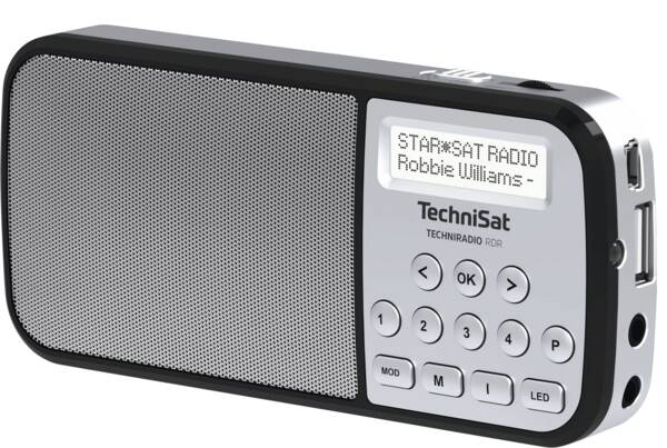 Technisat Design-Radio Techniradio RDR Silber