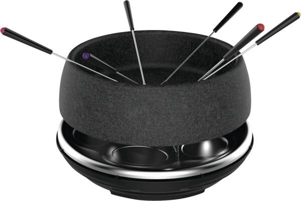Tefal Raclette RE12C8 Raclette - Fondue Cheese´n Co Cherry Black