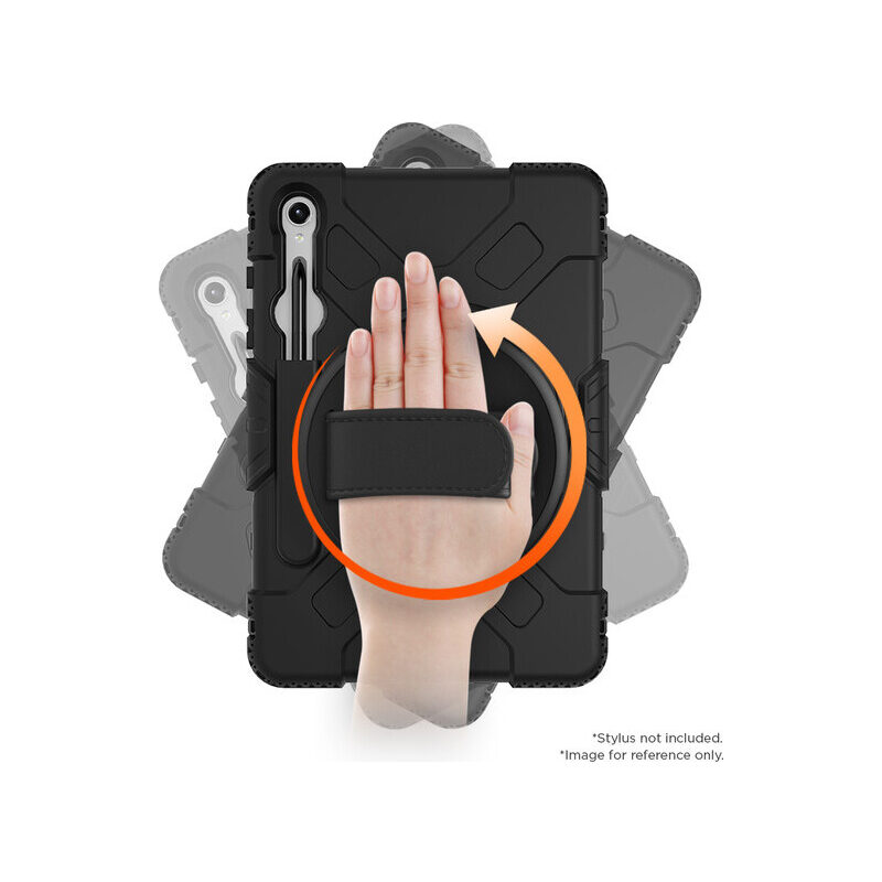 Eiger Peak Case 500m für Samsung Tab S10 FE+ schwarz