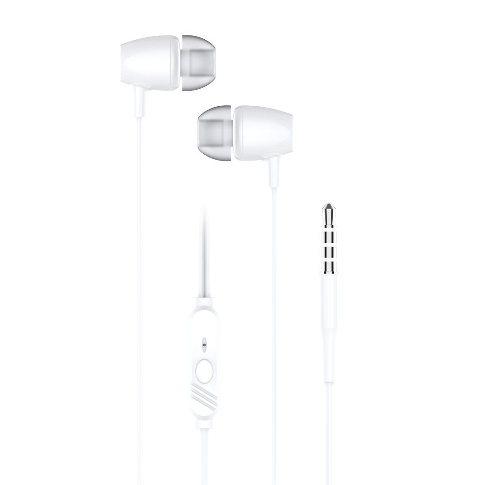 Bluestar Wire earbuds Jack 3,5 mm Blue Star PA-E67 1,2 m white
