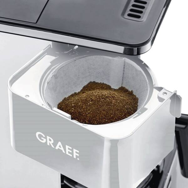 Graef Filterkaffeemaschine FK 401 Weiss-Schwarz