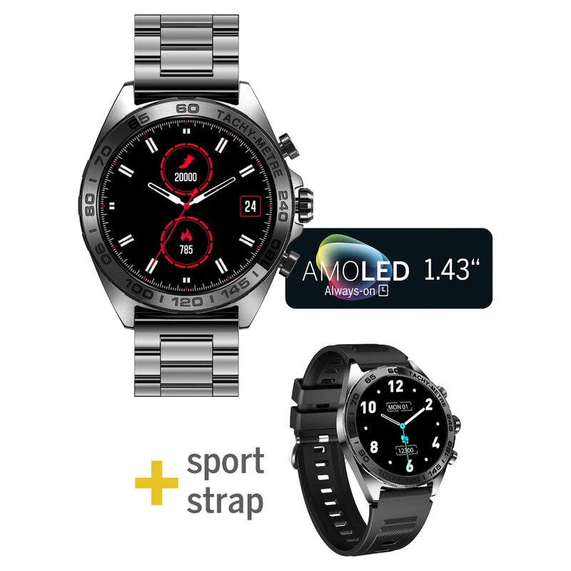 Beafon Smartwatch 501, silber