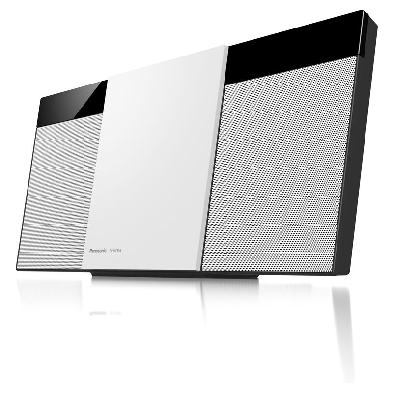 Panasonic Design Micro HiFi System DAB+ weiss