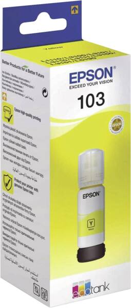 Epson Nachfülltinte 103 EcoTank ink bottle 65ml Gelb