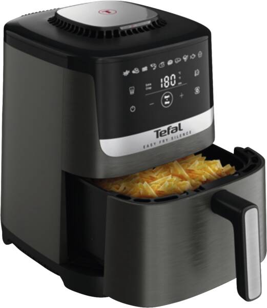 Tefal Heißluft-Fritteuse EY551H Easy Fry Silence Essential Dunkelgrau